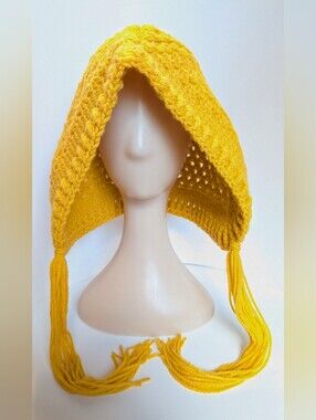 NEW, Crochet granny square hood, handmade